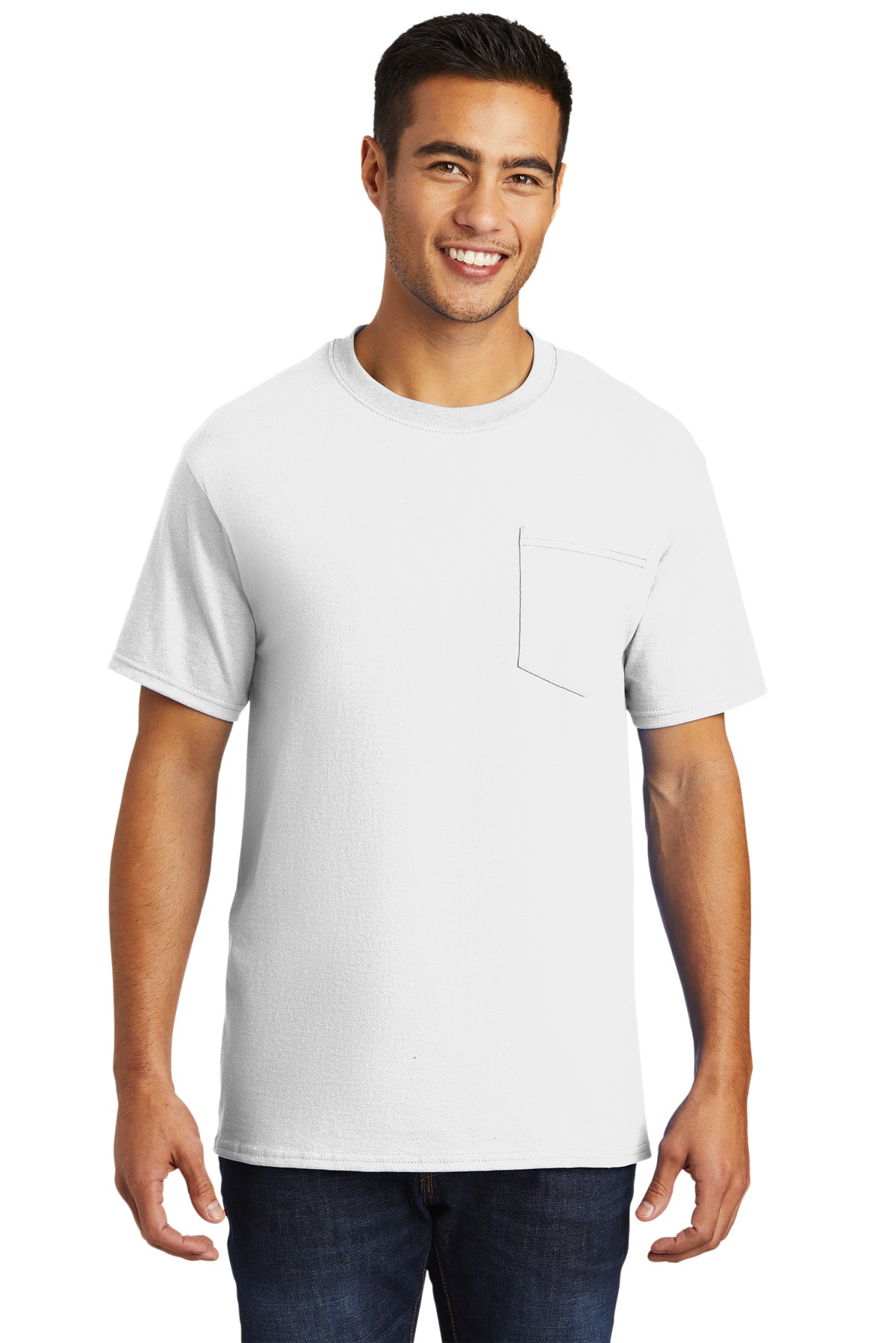 Port & Company PC61PT Men's Cotton Tall Essential Pocket T-Shirt - Pack Of 2 - Picture 18 of 18