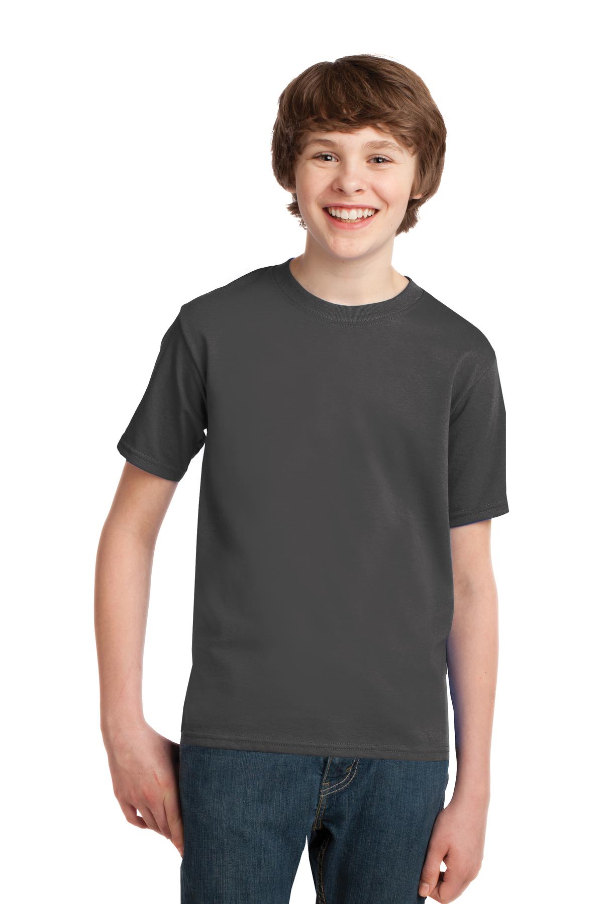 3 Pack Of Port & Company PC61Y Youth Soft Spun Cotton Essential Tee T-Shirt - Picture 7 of 32