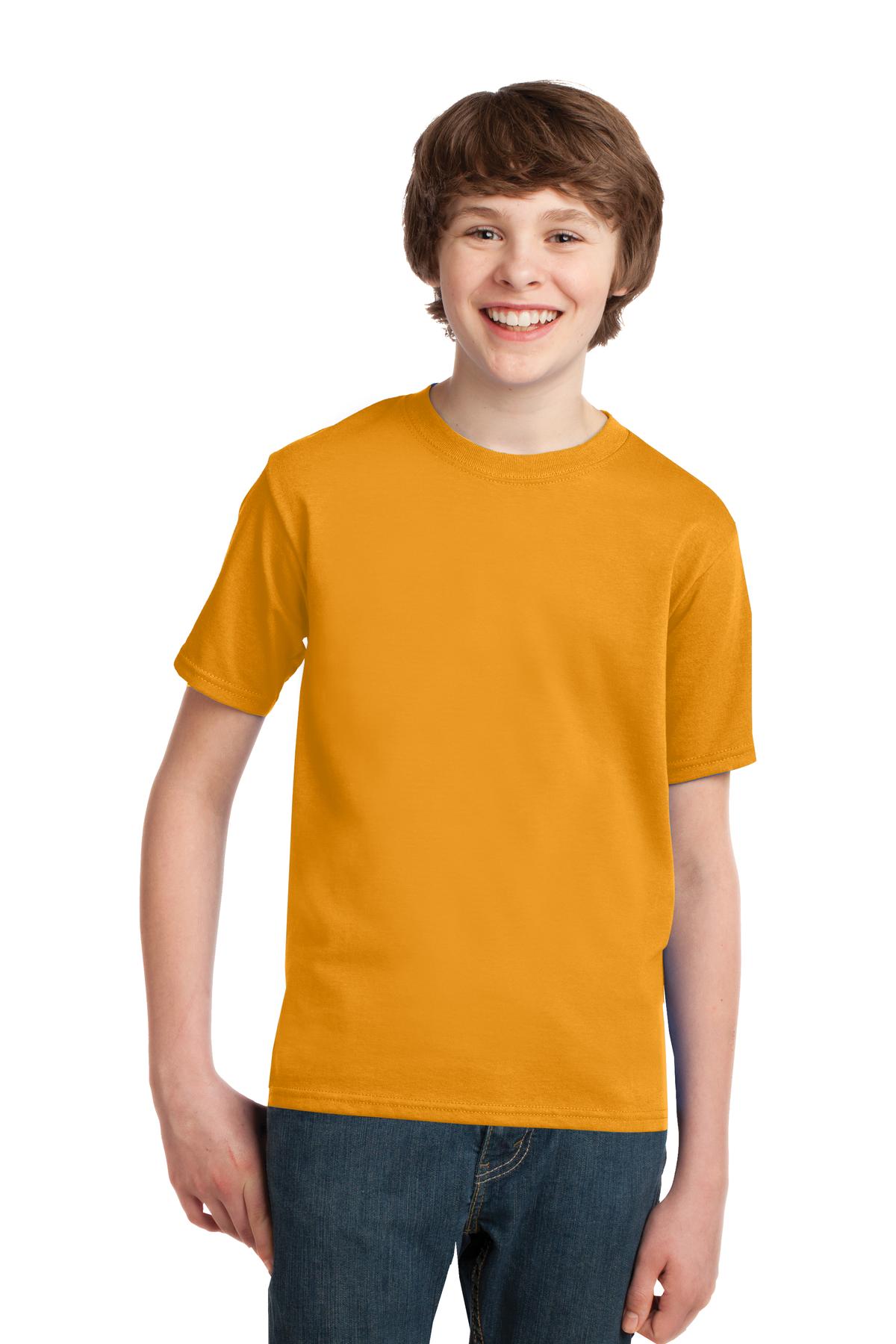 3 Pack Of Port & Company PC61Y Youth Soft Spun Cotton Essential Tee T-Shirt - Picture 12 of 32