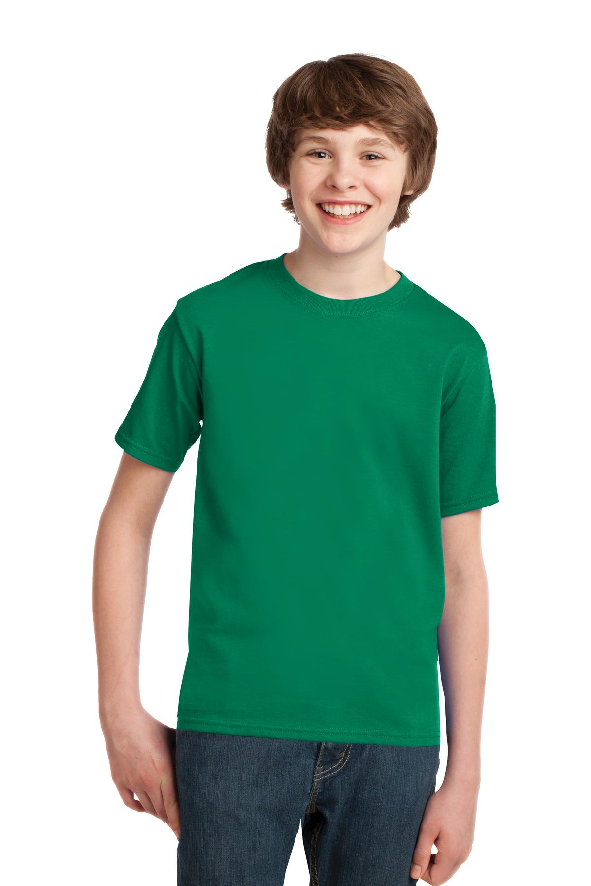 3 Pack Of Port & Company PC61Y Youth Soft Spun Cotton Essential Tee T-Shirt - Picture 14 of 32