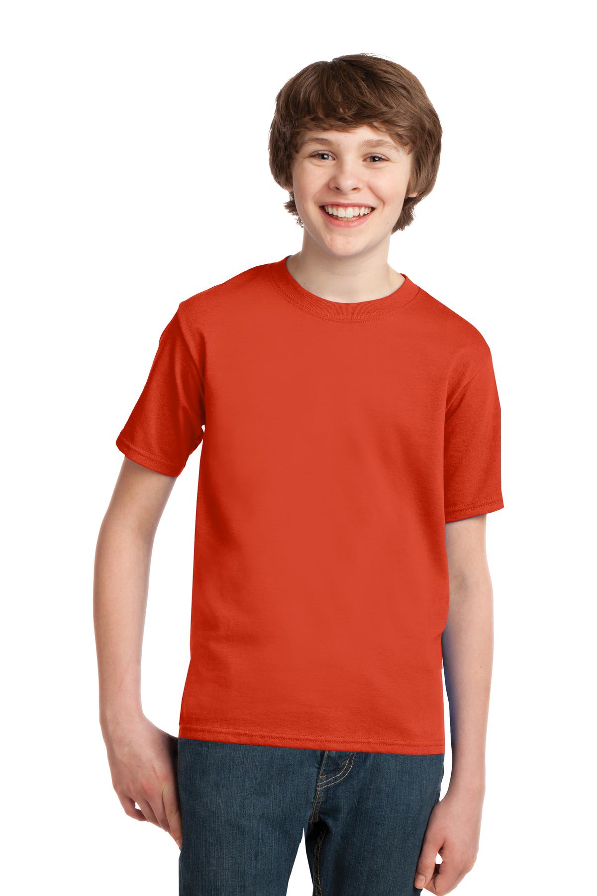 3 Pack Of Port & Company PC61Y Youth Soft Spun Cotton Essential Tee T-Shirt - Picture 19 of 32