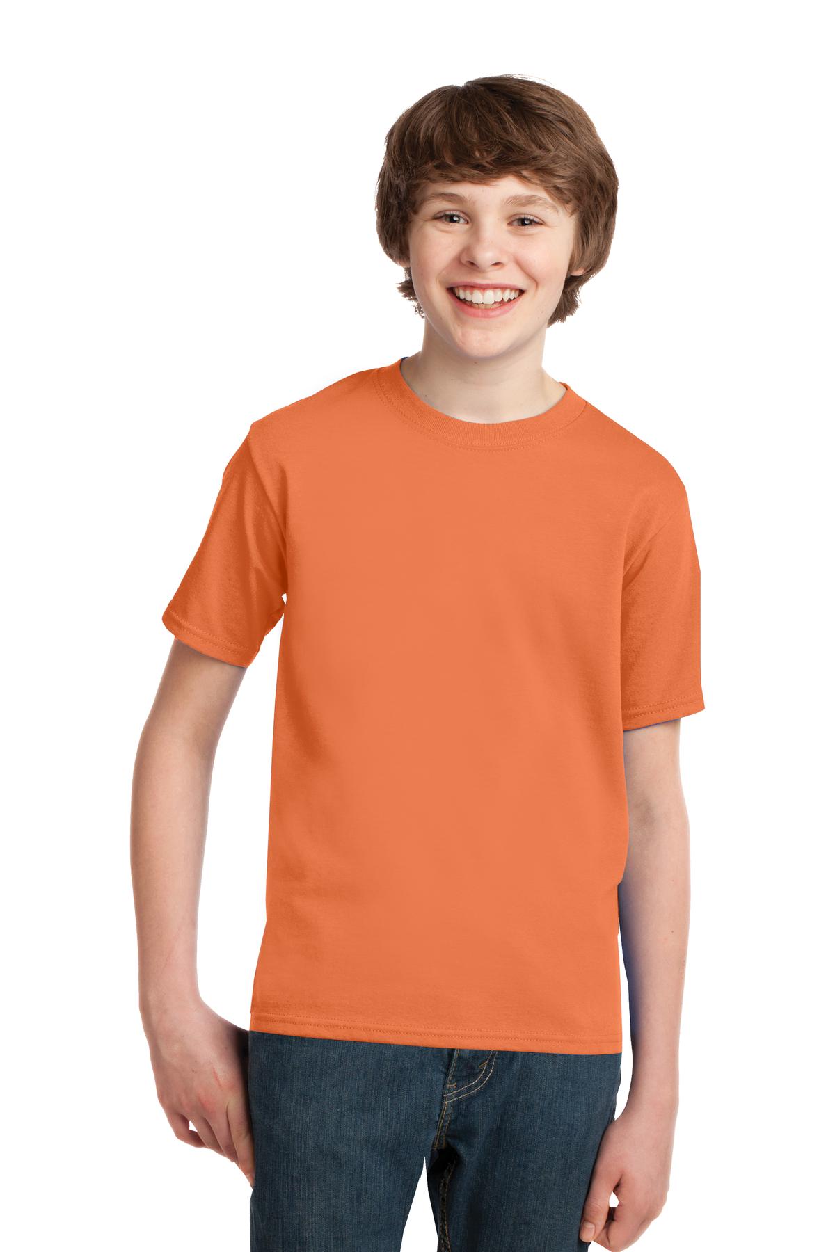 3 Pack Of Port & Company PC61Y Youth Soft Spun Cotton Essential Tee T-Shirt - Picture 20 of 32