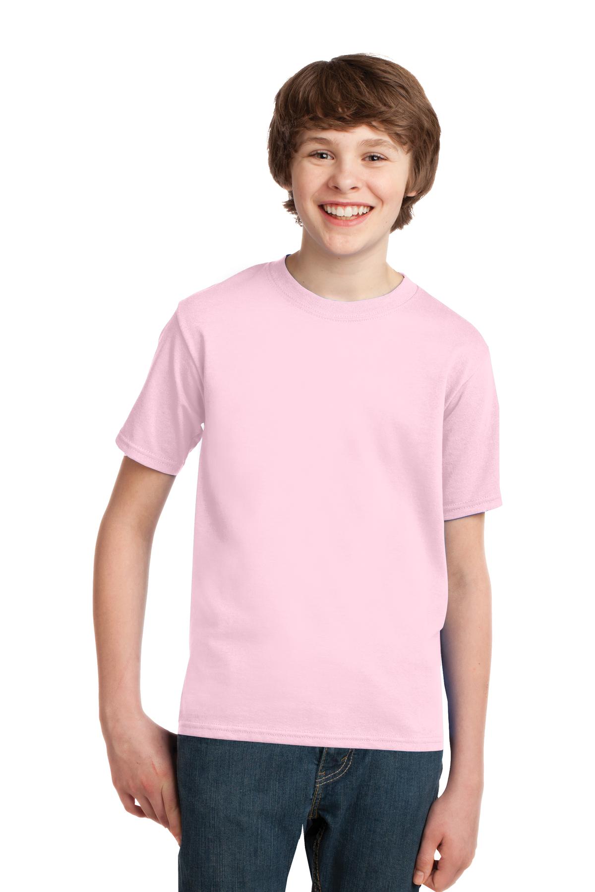 3 Pack Of Port & Company PC61Y Youth Soft Spun Cotton Essential Tee T-Shirt - Picture 21 of 32