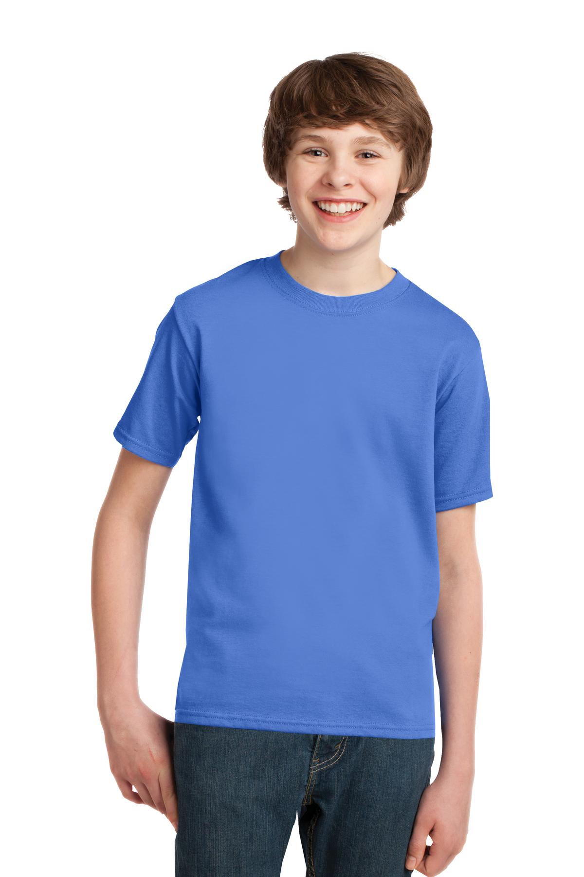 3 Pack Of Port & Company PC61Y Youth Soft Spun Cotton Essential Tee T-Shirt - Picture 30 of 32