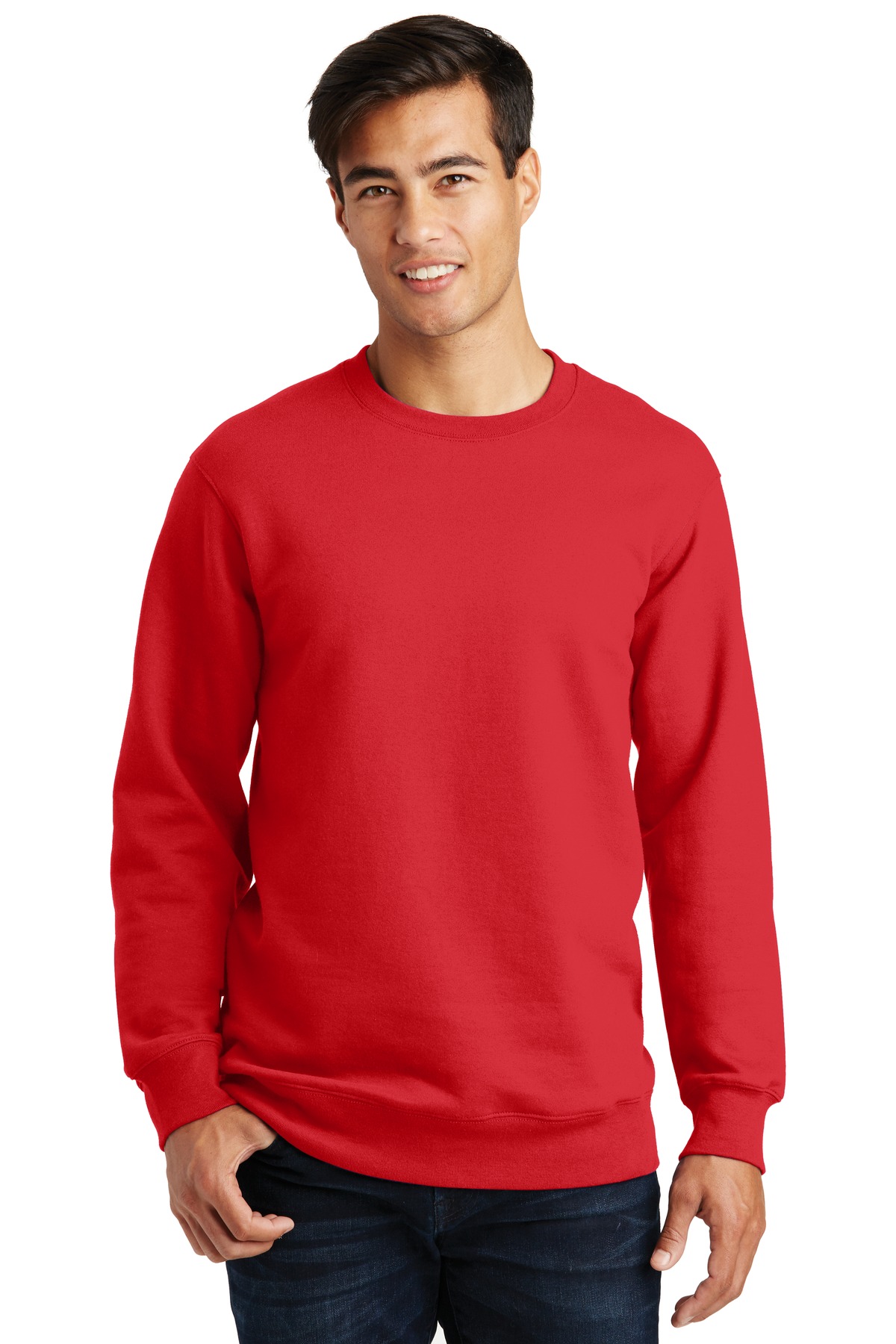 Port & Company PC850 Men's Fan Favorite Fleece Crewneck Sweatshirt - Pack Of 2 - Picture 3 of 13
