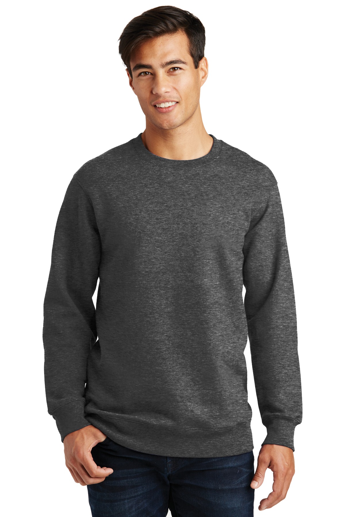 Port & Company PC850 Men's Fan Favorite Fleece Crewneck Sweatshirt - Pack Of 2 - Picture 5 of 13