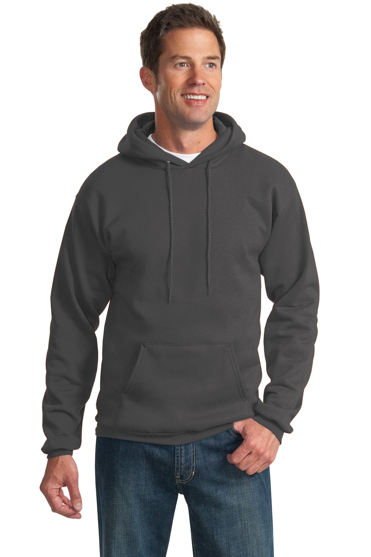 Port & Company PC90H Men's Essential Pullover Hooded Sweatshirt - Pack Of 2 - Picture 6 of 21