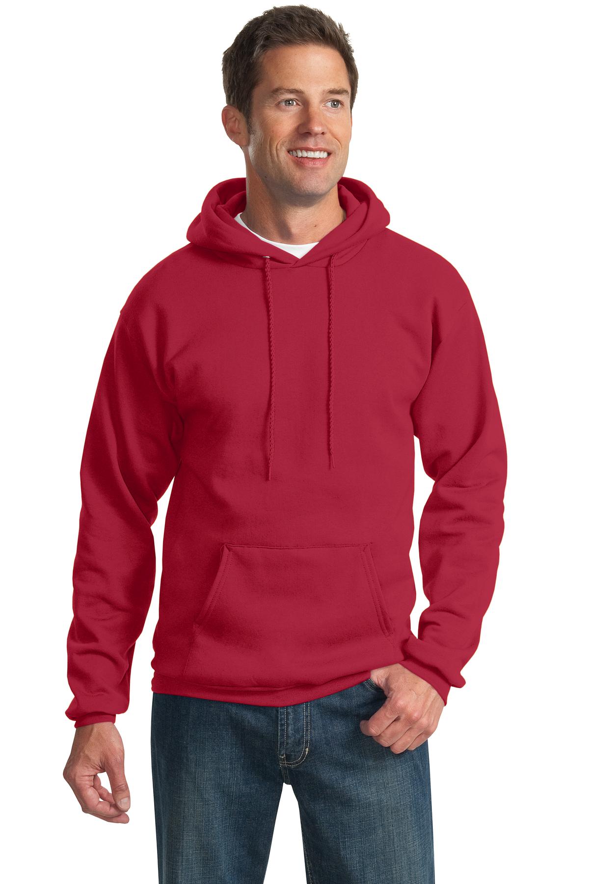 Port & Company PC90H Men's Essential Pullover Hooded Sweatshirt - Pack Of 2 - Picture 17 of 21