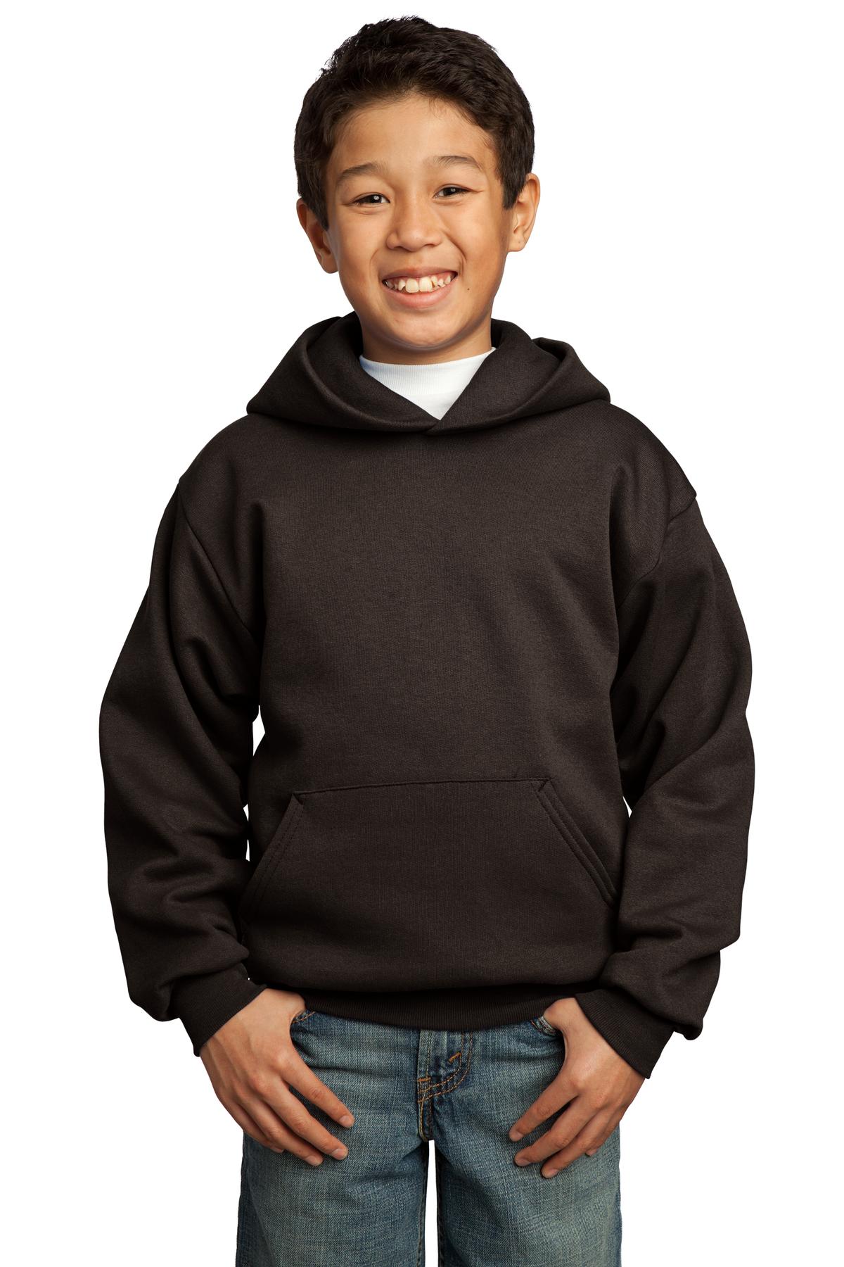 3 Pack Of Port & Company PC90YH Youth Pullover Hooded Comfort Blend Sweatshirt - Picture 7 of 34