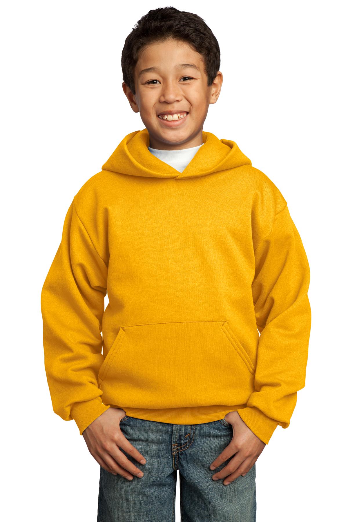 3 Pack Of Port & Company PC90YH Youth Pullover Hooded Comfort Blend Sweatshirt - Picture 10 of 34