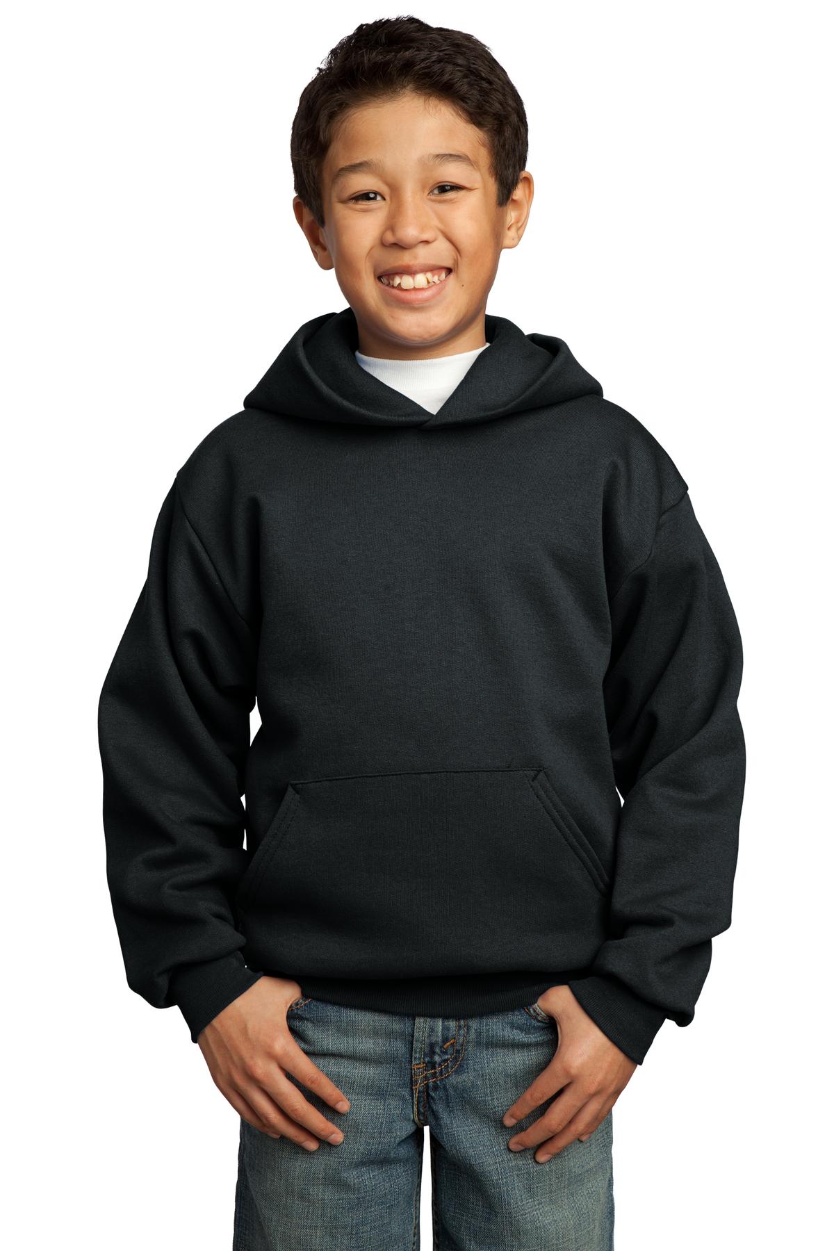 3 Pack Of Port & Company PC90YH Youth Pullover Hooded Comfort Blend Sweatshirt - Picture 13 of 34