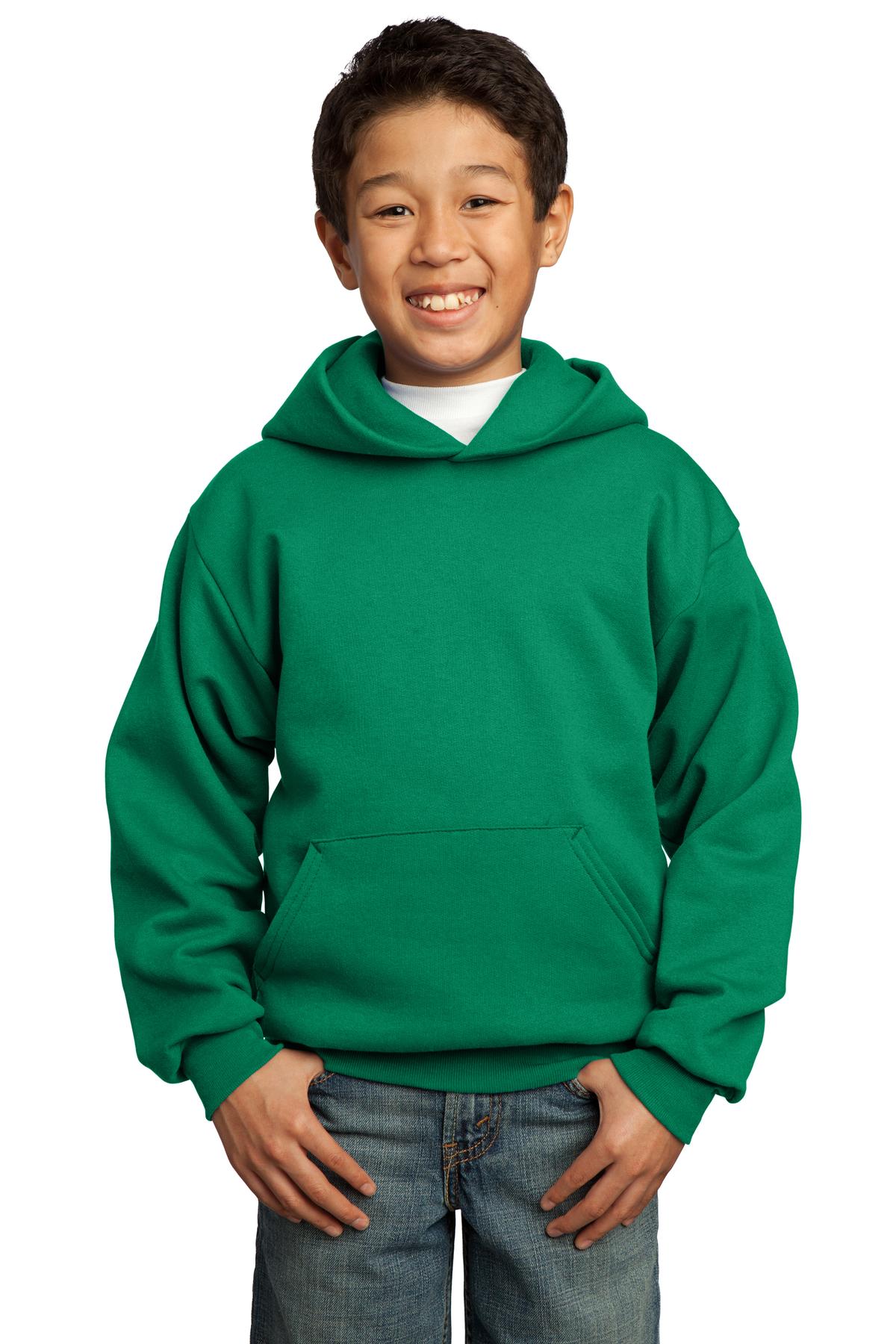 3 Pack Of Port & Company PC90YH Youth Pullover Hooded Comfort Blend Sweatshirt - Picture 14 of 34