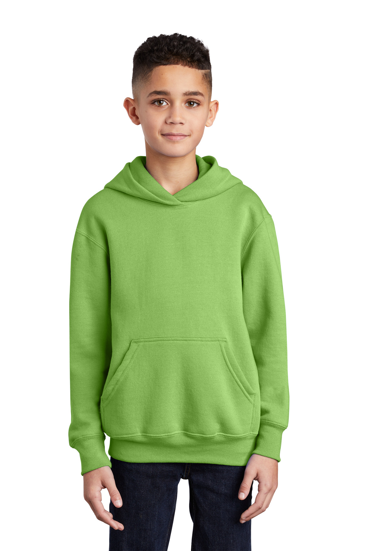 3 Pack Of Port & Company PC90YH Youth Pullover Hooded Comfort Blend Sweatshirt - Picture 15 of 34