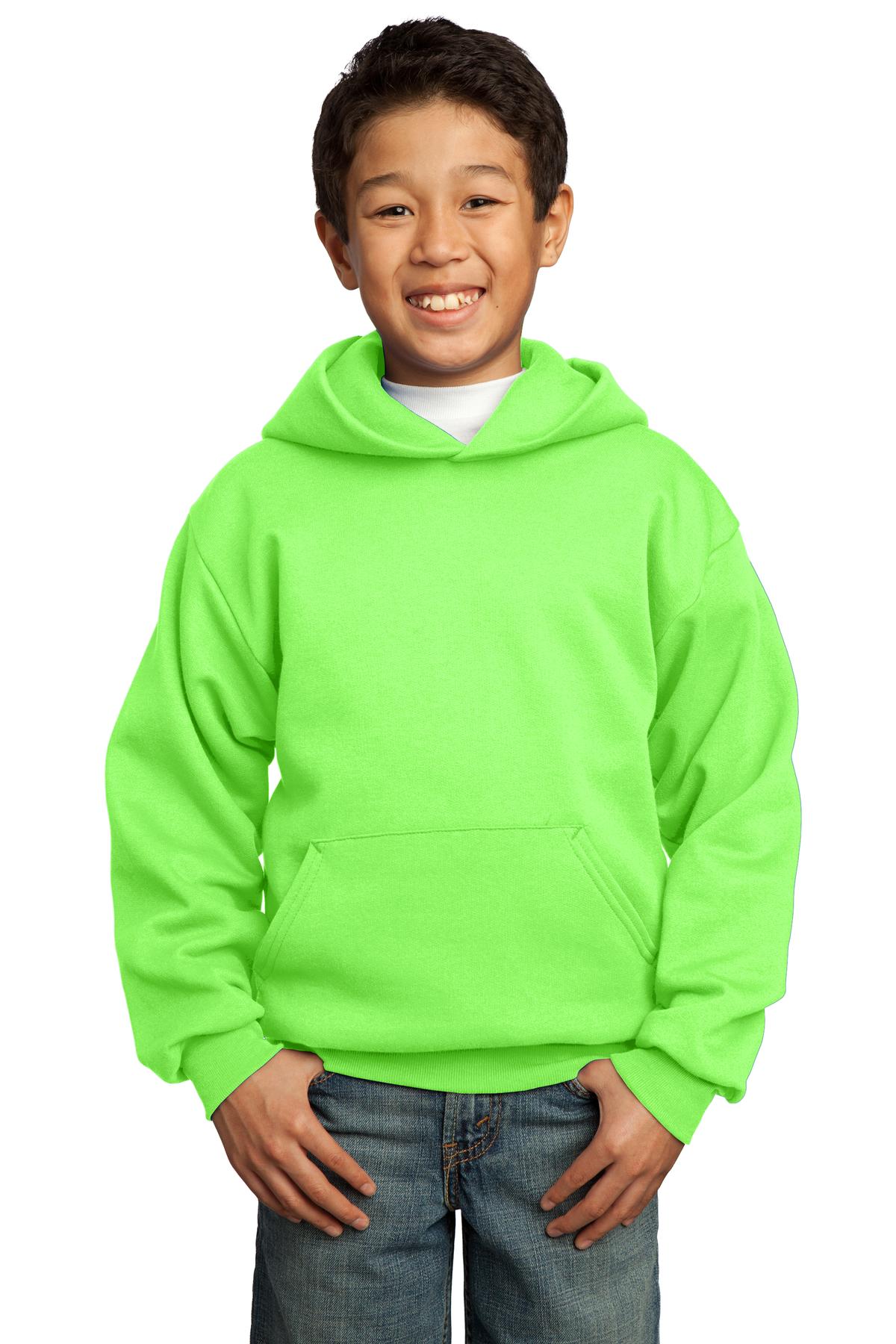 3 Pack Of Port & Company PC90YH Youth Pullover Hooded Comfort Blend Sweatshirt - Picture 19 of 34