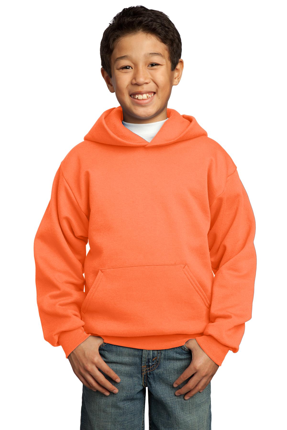 3 Pack Of Port & Company PC90YH Youth Pullover Hooded Comfort Blend Sweatshirt - Picture 20 of 34