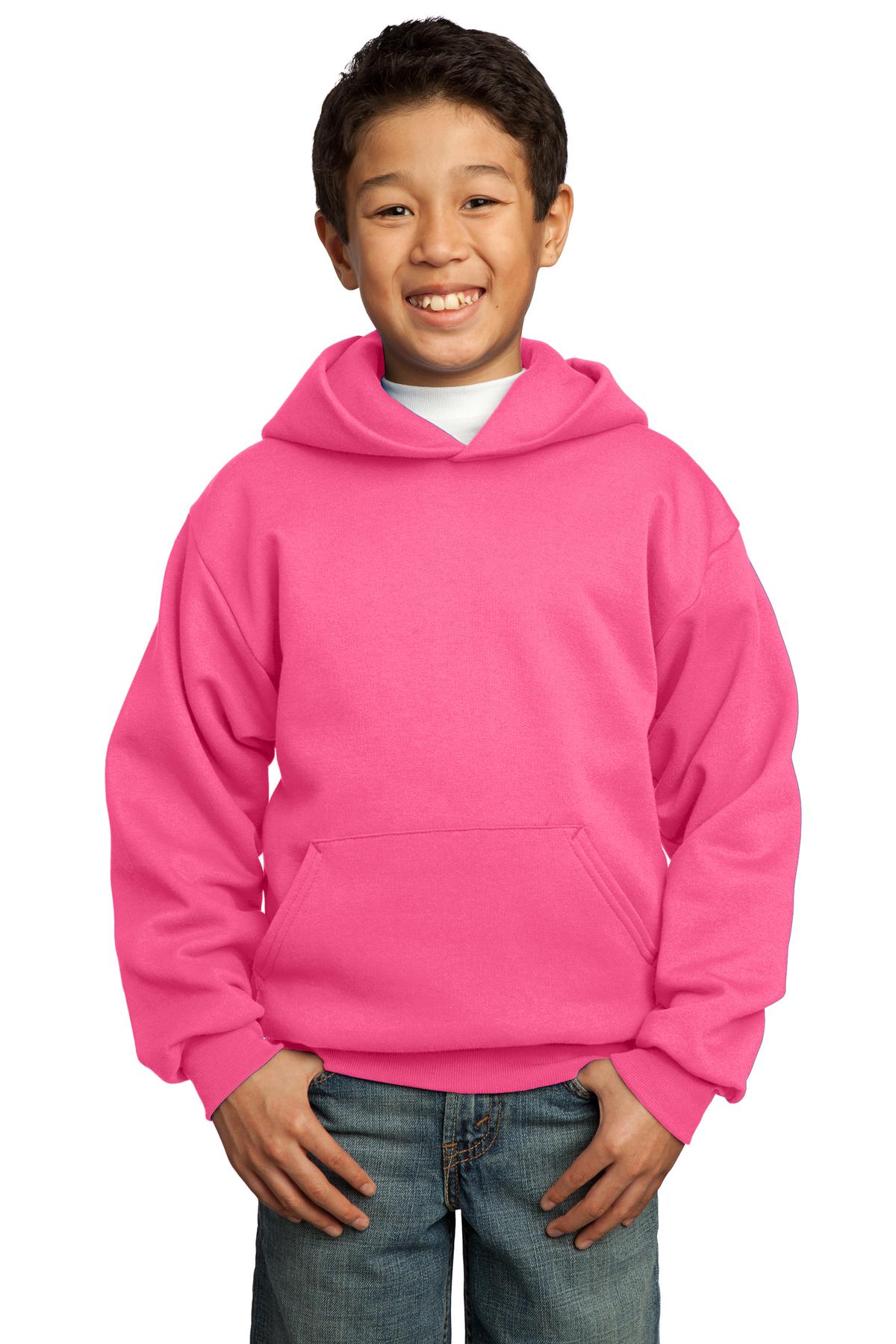 3 Pack Of Port & Company PC90YH Youth Pullover Hooded Comfort Blend Sweatshirt - Picture 21 of 34