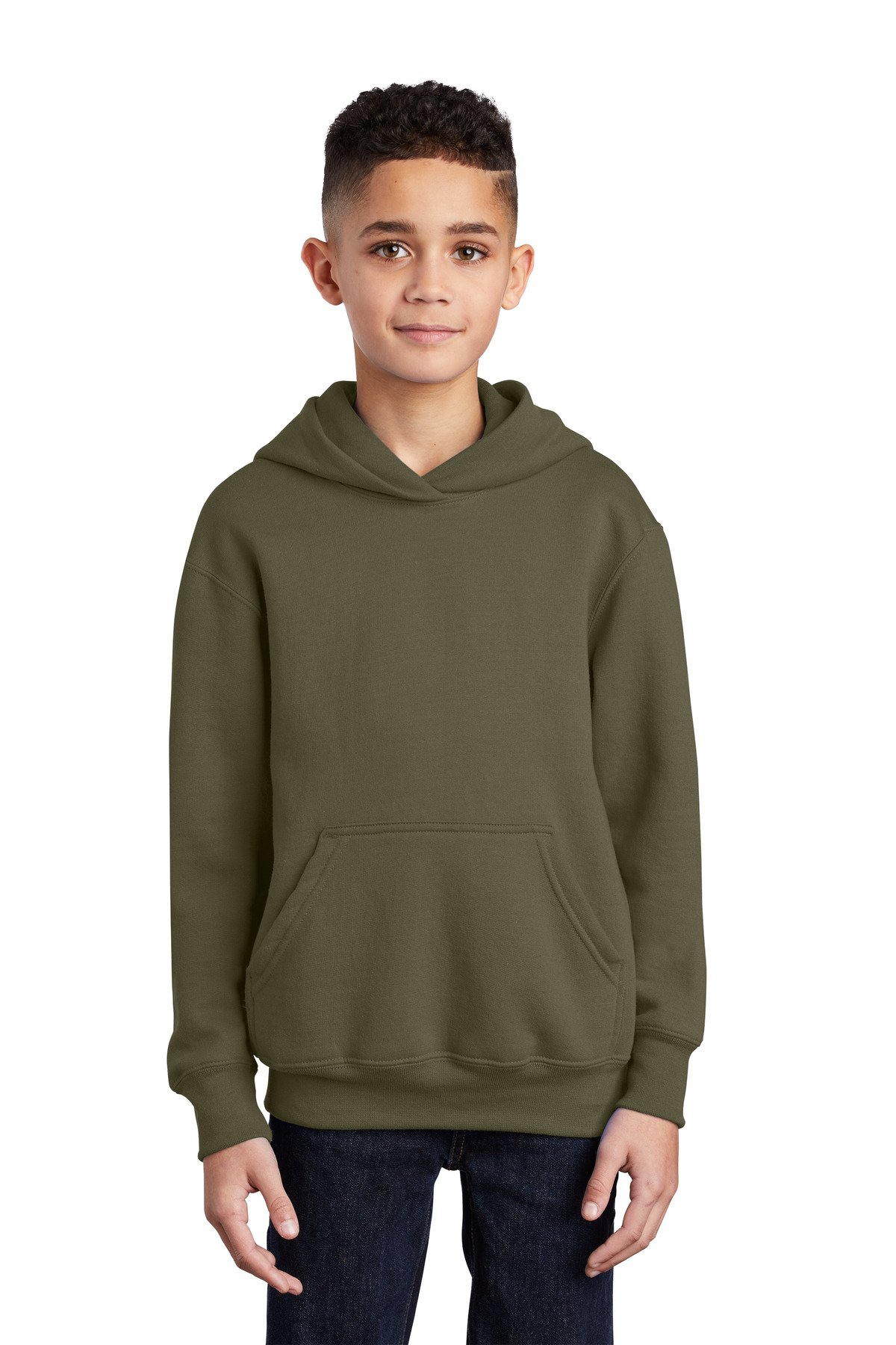 3 Pack Of Port & Company PC90YH Youth Pullover Hooded Comfort Blend Sweatshirt - Picture 23 of 34