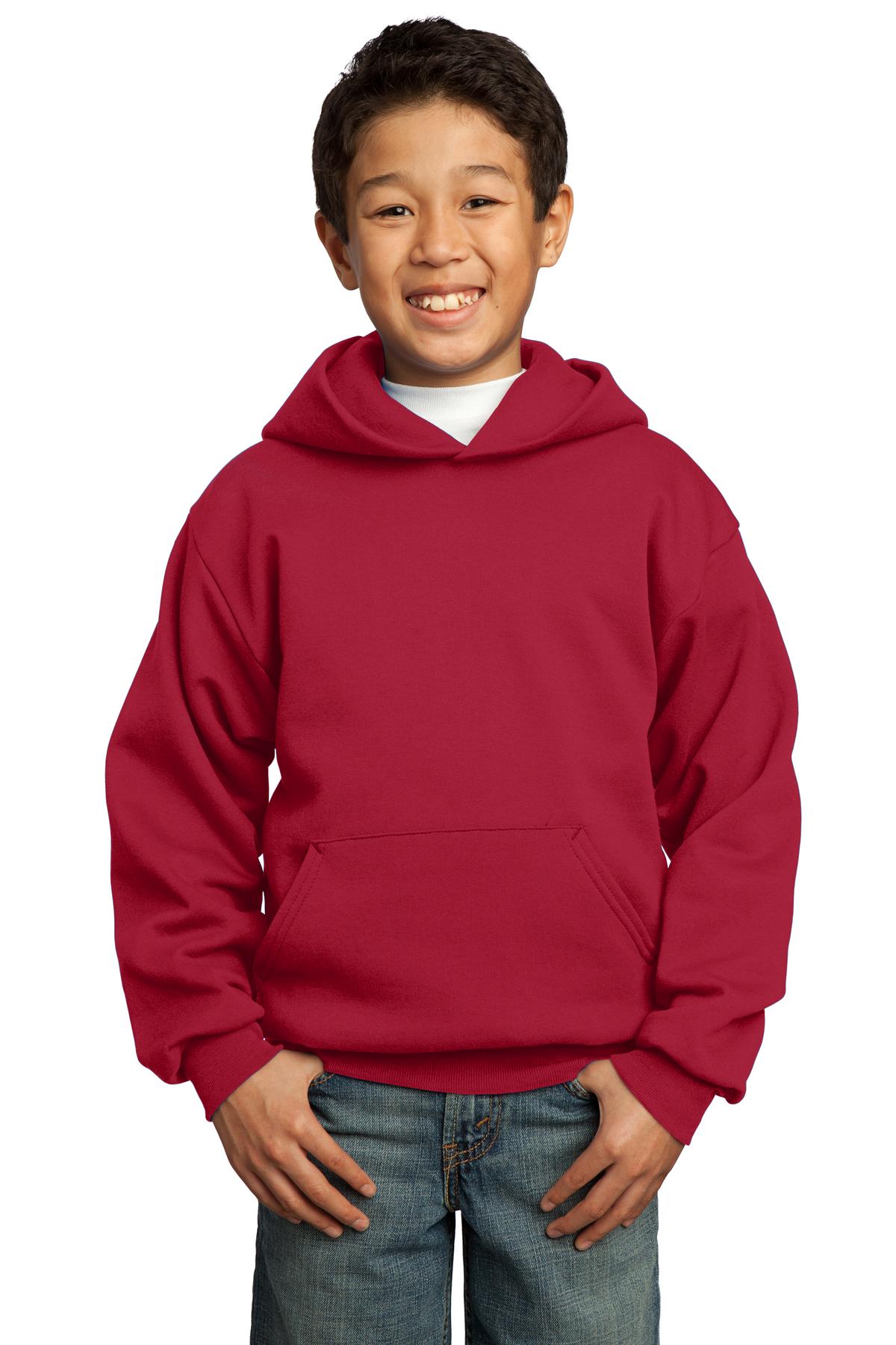 3 Pack Of Port & Company PC90YH Youth Pullover Hooded Comfort Blend Sweatshirt - Picture 27 of 34