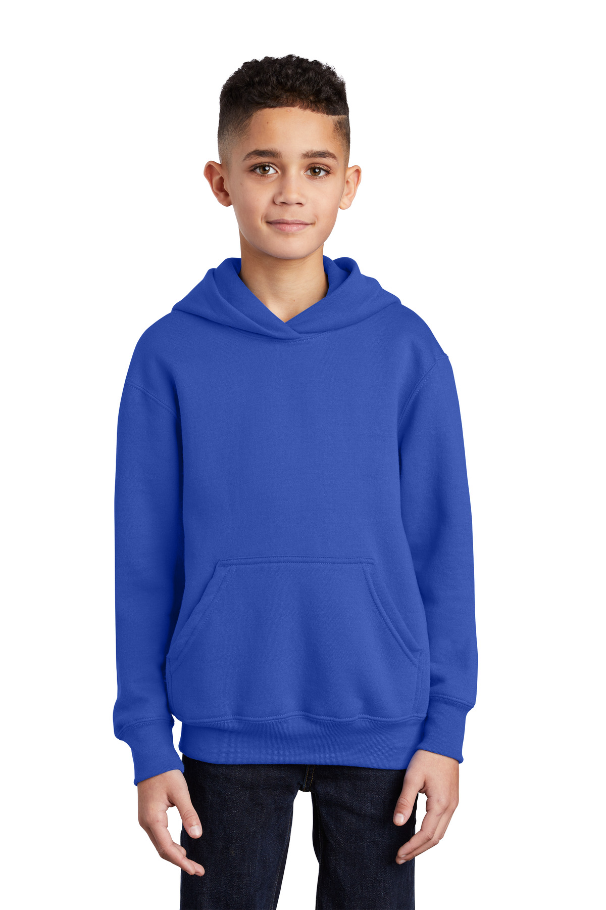 3 Pack Of Port & Company PC90YH Youth Pullover Hooded Comfort Blend Sweatshirt - Picture 32 of 34