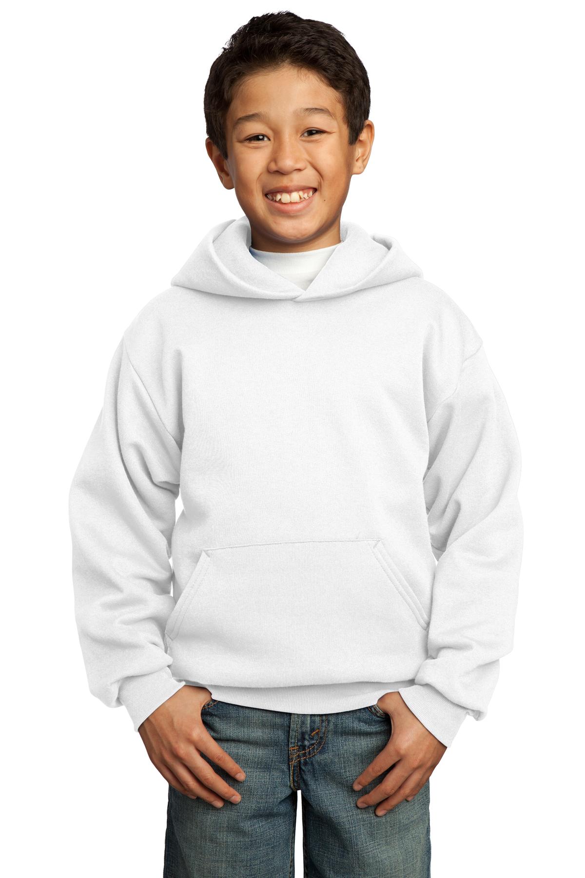 3 Pack Of Port & Company PC90YH Youth Pullover Hooded Comfort Blend Sweatshirt - Picture 33 of 34