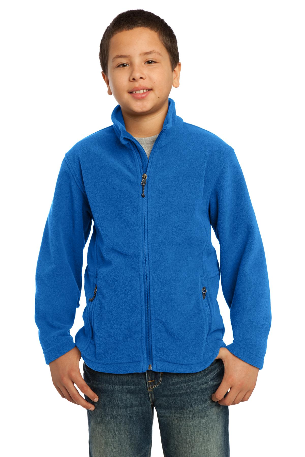 3 Pack Of Port Authority Y217 Youth Poly Warm Midweight Value Fleece Jacket - Picture 7 of 7