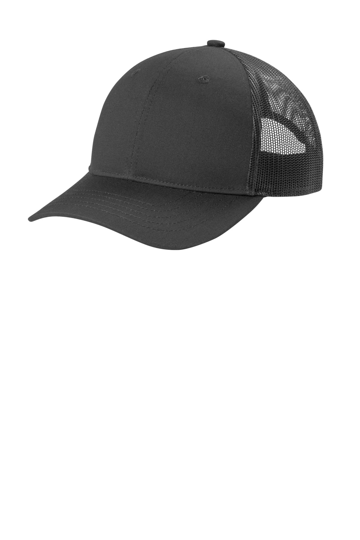Port Authority YC112 Youth Adjustable Snapback ComfortTrucker Cap - Pack Of 2 - Picture 6 of 11