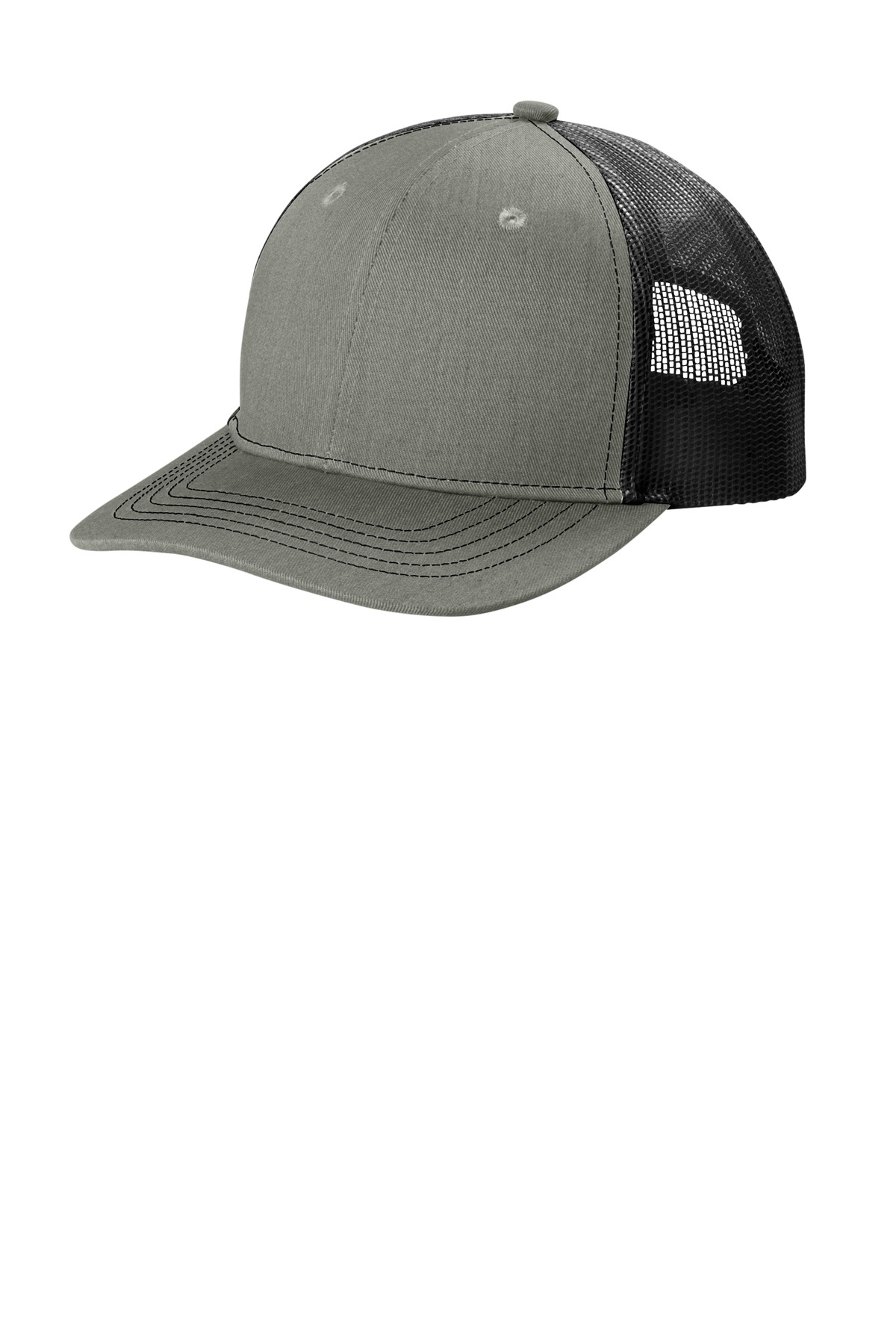 Port Authority YC112 Youth Adjustable Snapback ComfortTrucker Cap - Pack Of 2 - Picture 7 of 11