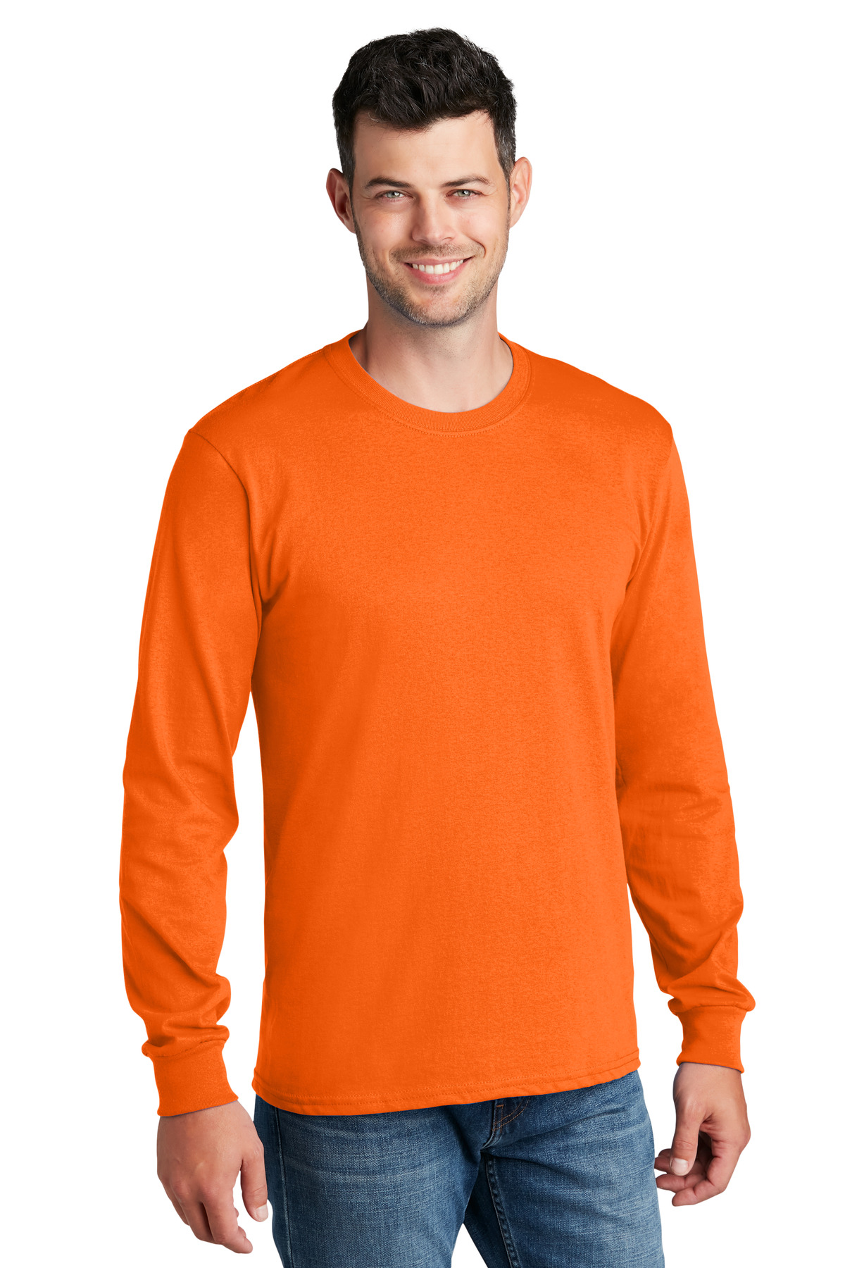 Port & Company PC54LS Men's Core Cotton Tee Comfort Blend T-Shirt - Pack Of 2 - Picture 21 of 25