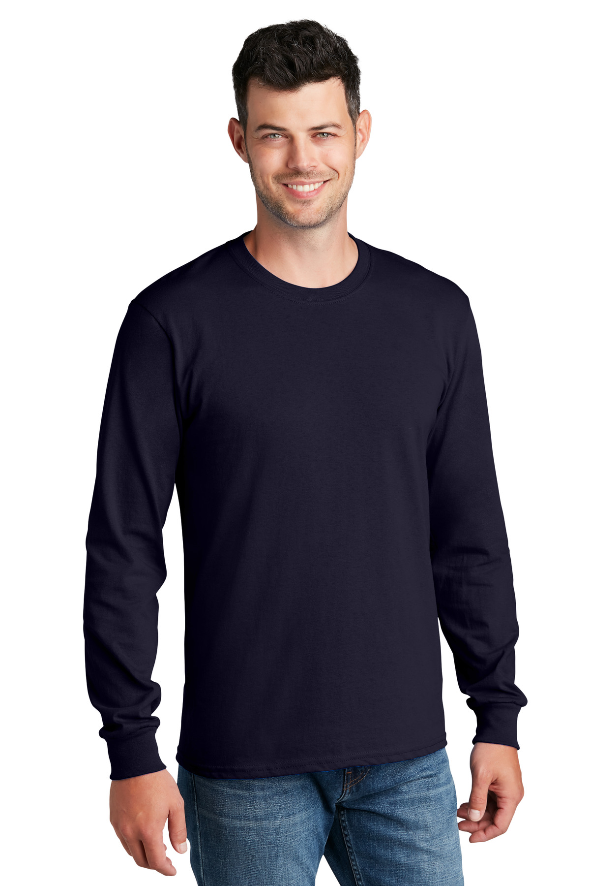 Port & Company PC54LS Men's Core Cotton Tee Comfort Blend T-Shirt - Pack Of 2 - Picture 23 of 25