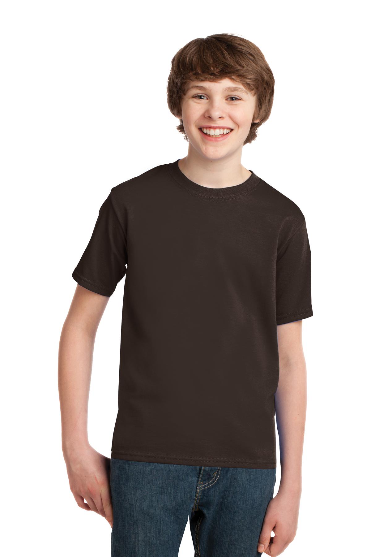3 Pack Of Port & Company PC61Y Youth Soft Spun Cotton Essential Tee T-Shirt - Picture 9 of 32