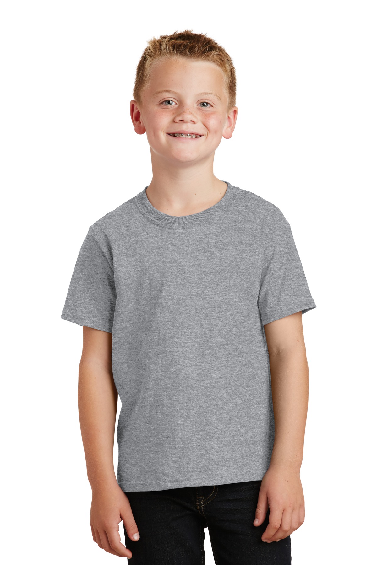 3 Pack Of Port & Company PC54Y Youth Core Cotton Tee Top Comfort Blend TShirt - Picture 4 of 42