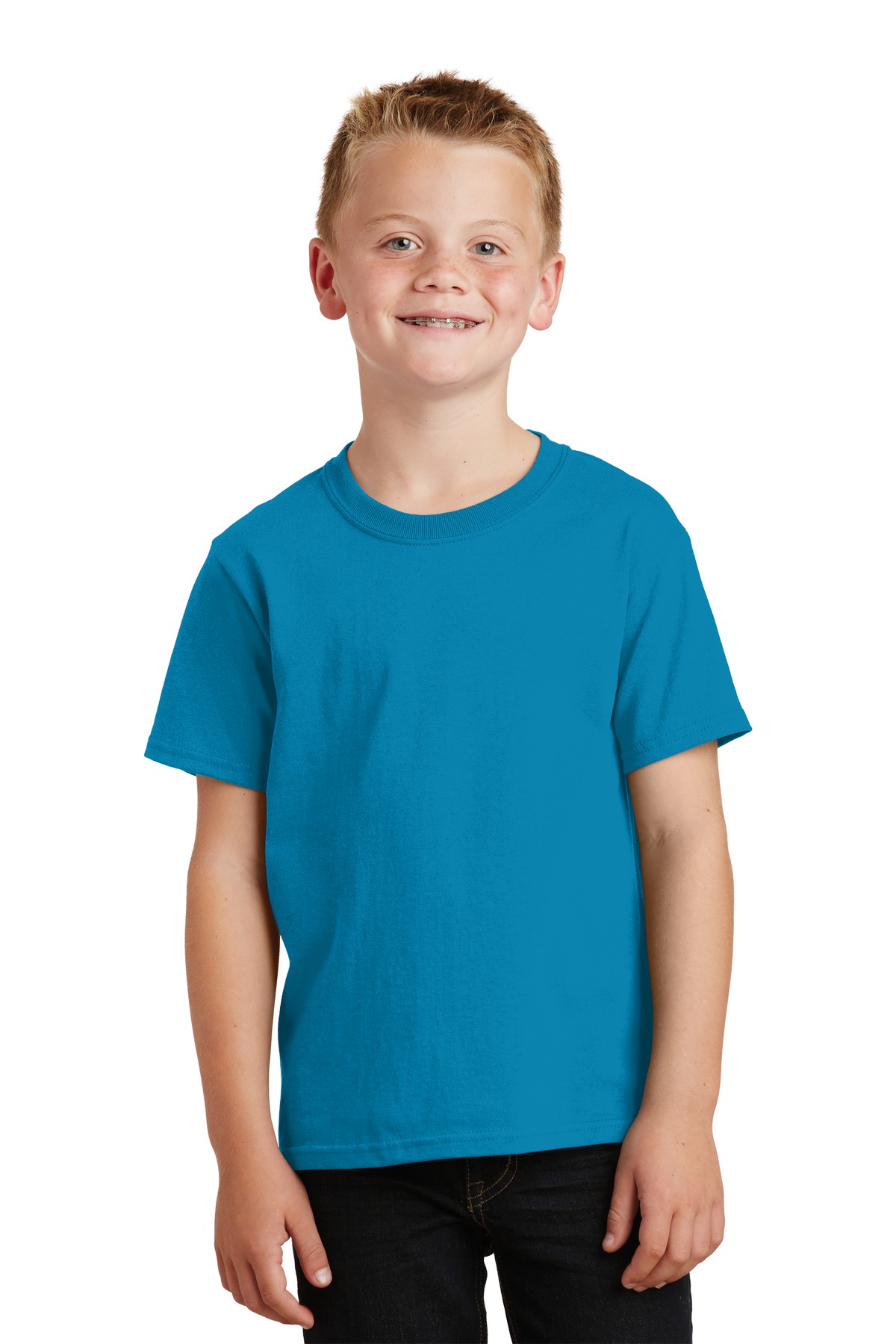3 Pack Of Port & Company PC54Y Youth Core Cotton Tee Top Comfort Blend TShirt - Picture 26 of 42