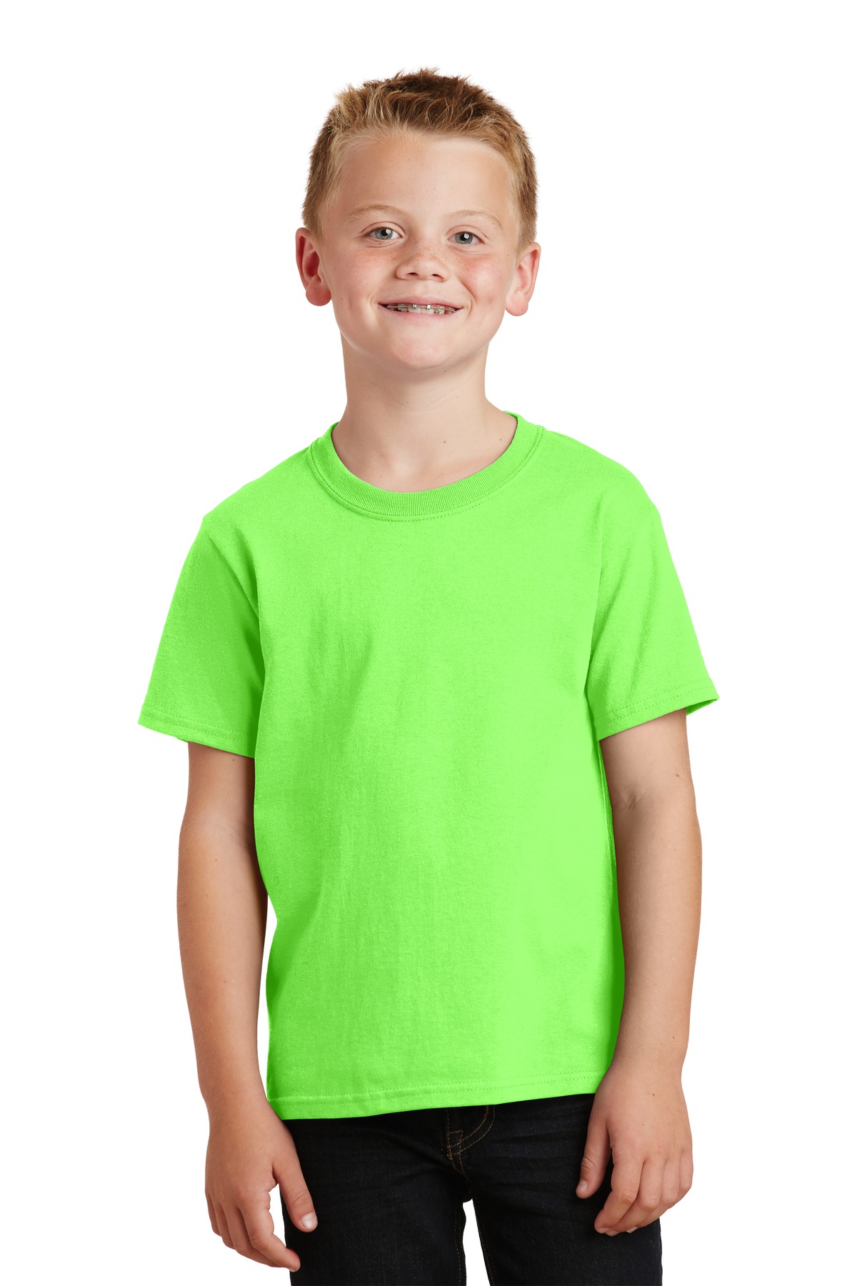 3 Pack Of Port & Company PC54Y Youth Core Cotton Tee Top Comfort Blend TShirt - Picture 27 of 42